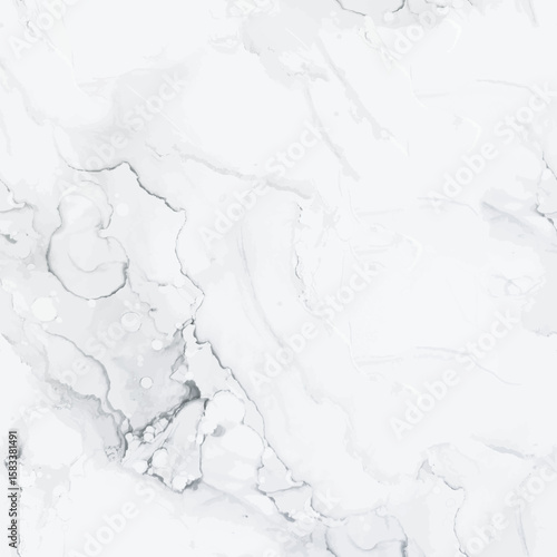 Light Alcohol Ink Repeat. Light Vector Splash. Light Marble Paint Pattern. Grey Marble Watercolor. White Water Color Background. Modern Abstract Painting. Grey Gradient Background. White Tile Floor.