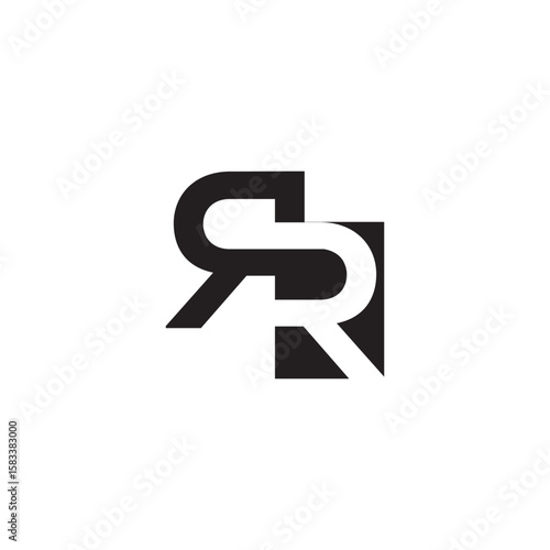 RR initial logo design, rr logo, letter rr monogram design, R R logo design, letter RR vector logo
