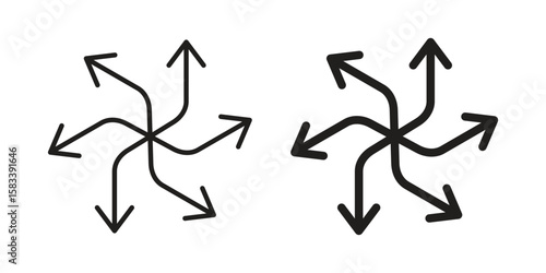 Versatile icon vector illustration. Flat design. Graphic design vector symbols.