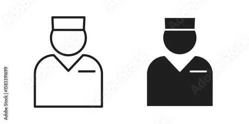 Valet icon vector illustration. Flat design. Graphic design vector symbols.