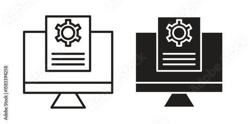 Prototyping icon vector illustration. Flat design. Graphic design vector symbols.