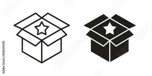 New product icon vector illustration. Flat design. Graphic design vector symbols.