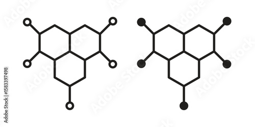 Hormones icon vector illustration. Flat design. Graphic design vector symbols.