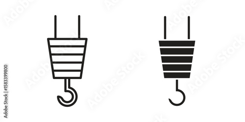 Crane icon vector illustration. Flat design. Graphic design vector symbols.