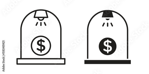 Business incubator icon vector illustration. Flat design. Graphic design vector symbols.