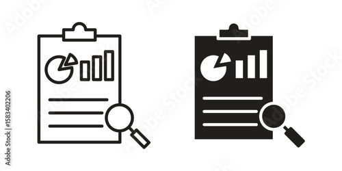 Auditors icon vector illustration. Flat design. Graphic design vector symbols.