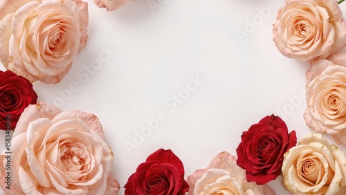 Stunning fresh roses for a cherished moment