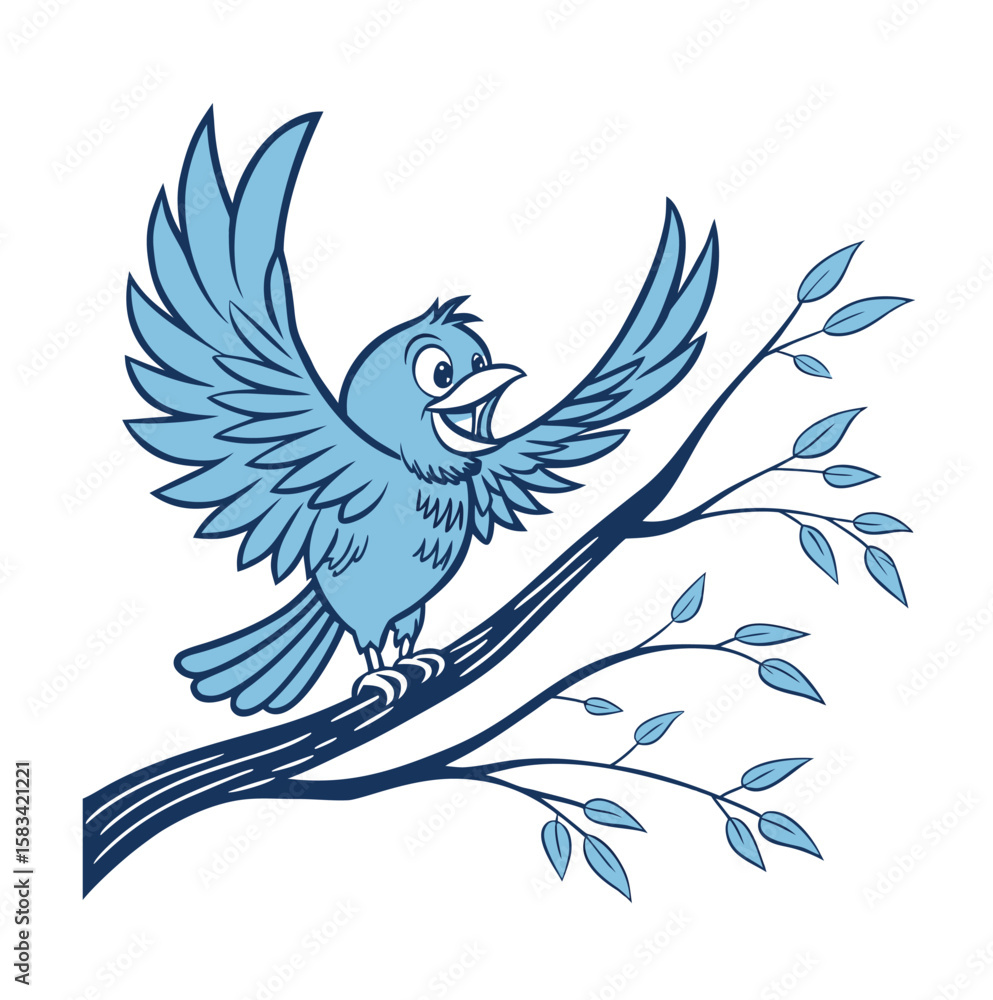 Fototapeta premium brids icon vector on white backround