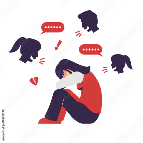 Social pressure and manipulation from people around cause stress and psychological discomfort. Problem of bullying and manipulation in society, which negatively affects motivation