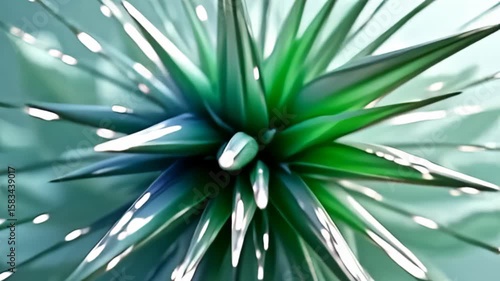 adenine surface of unagitated ocean green and smooth white reveal adenine flowing terpsichore of touchy arc that converge, result inward adenine stupefy presentation of detonate sherd from