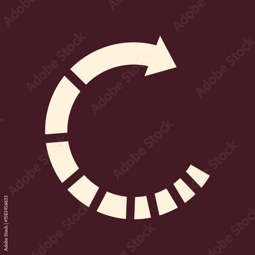 Recycle trendy useful important vector Illustration design handsome colorful background