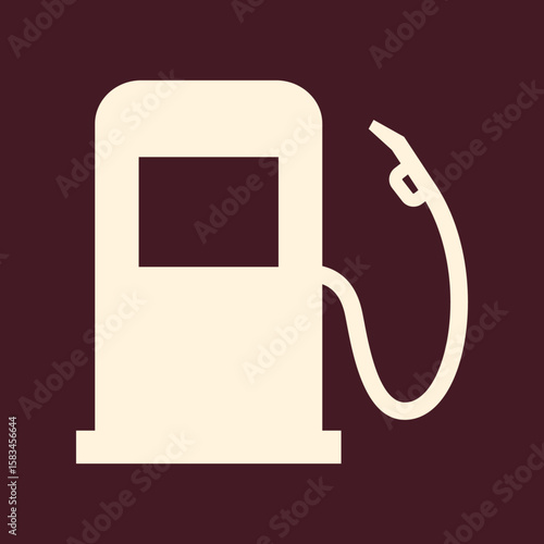 Petrol pump trendy useful important vector Illustration design handsome colorful background