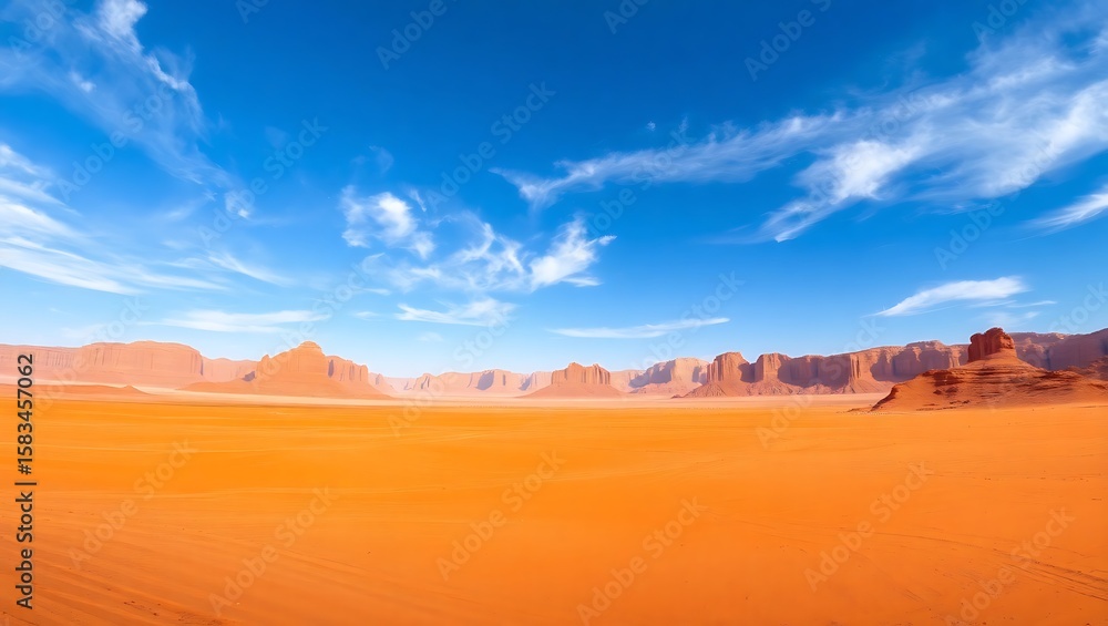 Fototapeta premium desert and sky