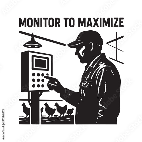 Broiler Farm Monitoring – Monitor to Maximize Vector