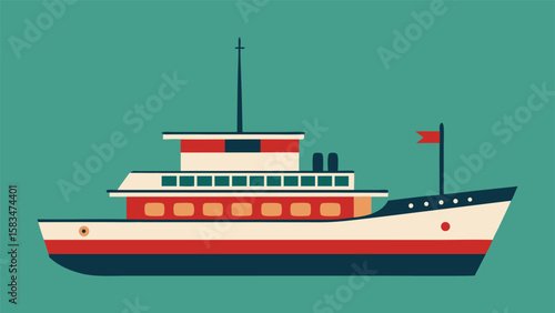 ship in the sea