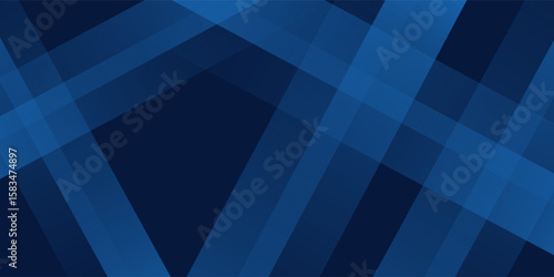 Modern black dark navy blue silver abstract pattern background. Geometric shape. Line triangle angle fold polygon diamond 3D design abstract simple. Eps10
