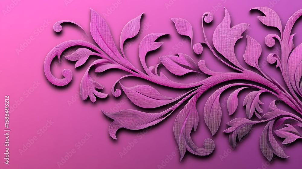 Ornate floral design on a gradient background (12) Ornate floral design on a gradient background (12)