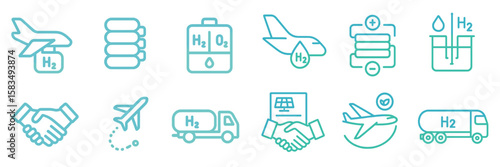 Hydrogen energy and aviation industry connection in modern transport advancements
