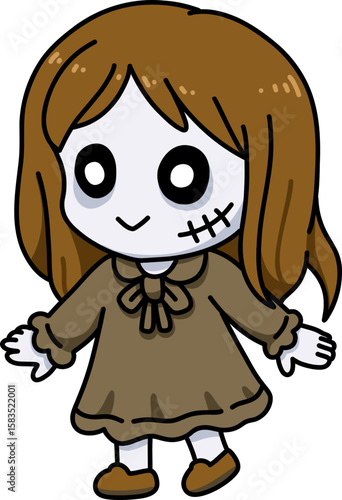 Chibi Ghost Girl Halloween Costume