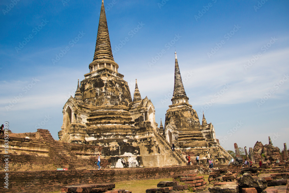 Fototapeta premium wat phra si sanphet in ayutthaya