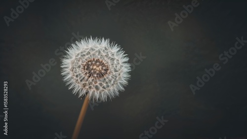 Wallpaper Mural Detailed view of a dandelion through my camera lens Torontodigital.ca