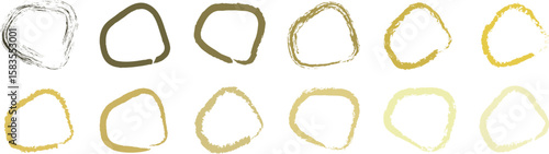 Vibrant Fluid Brush and Blotch Shapes: A Modern Collection of Gradient Liquid Elements and Abstract Vector Forms for Dynamic Graphic Design