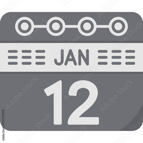 January 12 icon