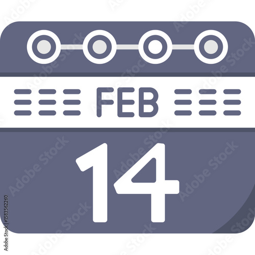 February 14 icon