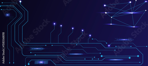 circuit board background