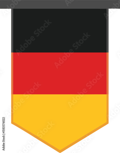 german flag button