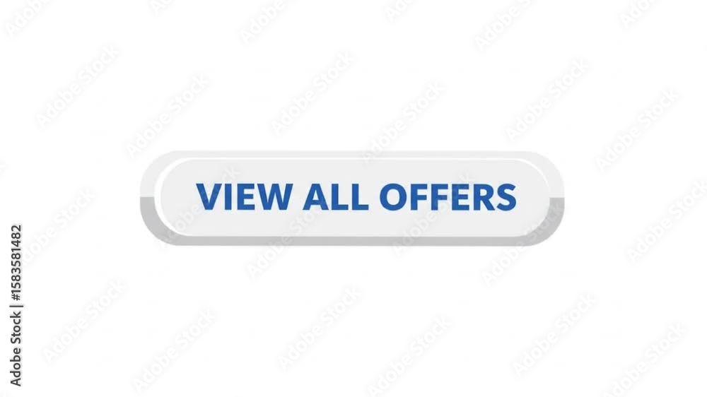 Clickable Button: View All Offers, Marketing Concept Clickable Button: View All Offers, Marketing Concept