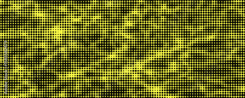 Electric neon waves filling the ether. Shimmering dots forming a pattern of smooth lines, Acid vector background for music album.