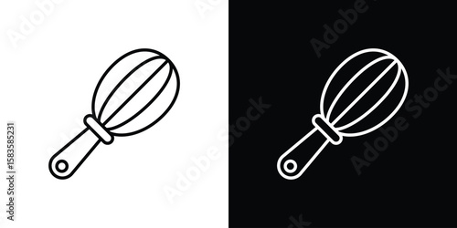 Whisk icon editable concept. editable vector stroke symbols