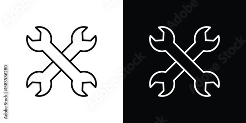 Tools icon editable concept. editable vector stroke symbols