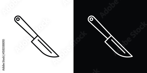 Scalpel icon editable concept. editable vector stroke symbols