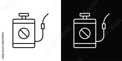Pesticide icon editable concept. editable vector stroke symbols