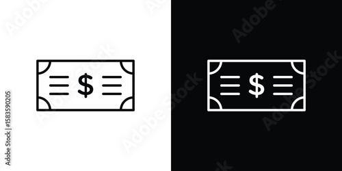 Money icon editable concept. editable vector stroke symbols