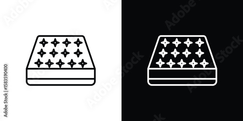 Mattress icon editable concept. editable vector stroke symbols