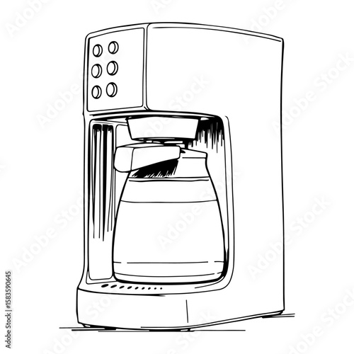 illustration of a refrigerator