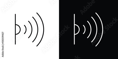 Infrared icon editable concept. editable vector stroke symbols