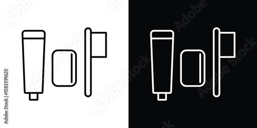 hygiene kit icon editable concept. editable vector stroke symbols