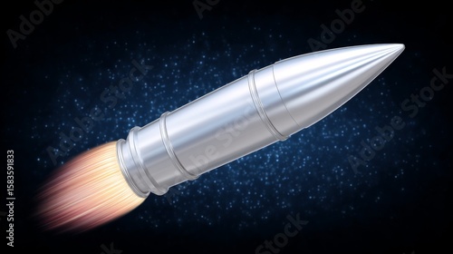 Rocket launch event space action scene outer space closeup view ai sensor motion relay