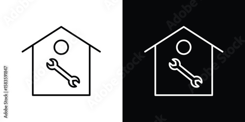 Home repair icon editable concept. editable vector stroke symbols