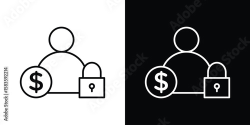 Guarantor icon editable concept. editable vector stroke symbols