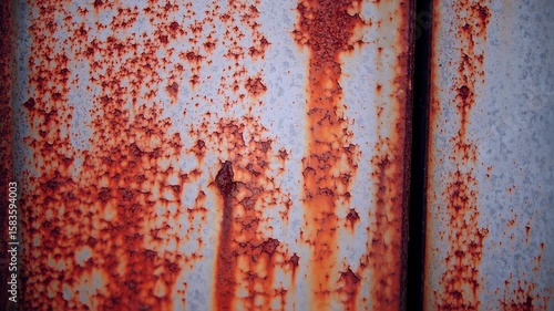 Rusted metal texture