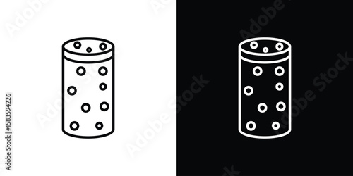 Cork wine icon editable concept. editable vector stroke symbols