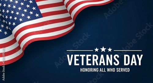 Celebrating Veterans Day: A Powerful American Flag Design