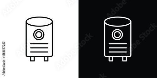 Air purifier icon editable concept. editable vector stroke symbols