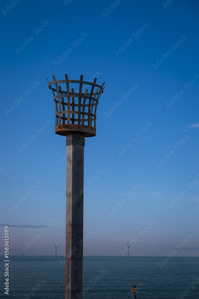 Warning Beacon, Seaton Sluice, Northumberland July 2025 Warning Beacon, Seaton Sluice, Northumberland July 2025