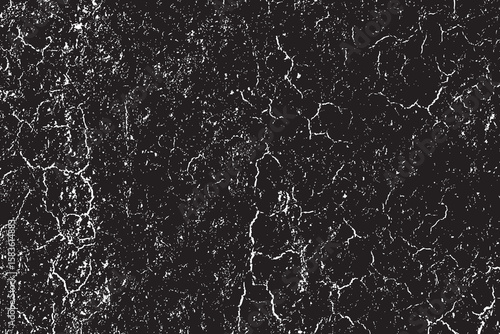 Ground cracks vector texture backgrounds. Use this texture to create realistic ground crack aesthetics in vector format for any graphic design project.
